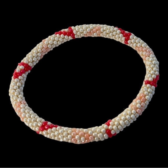 Two pack Lily and Laura woven bead bracelets - Picture 3 of 3